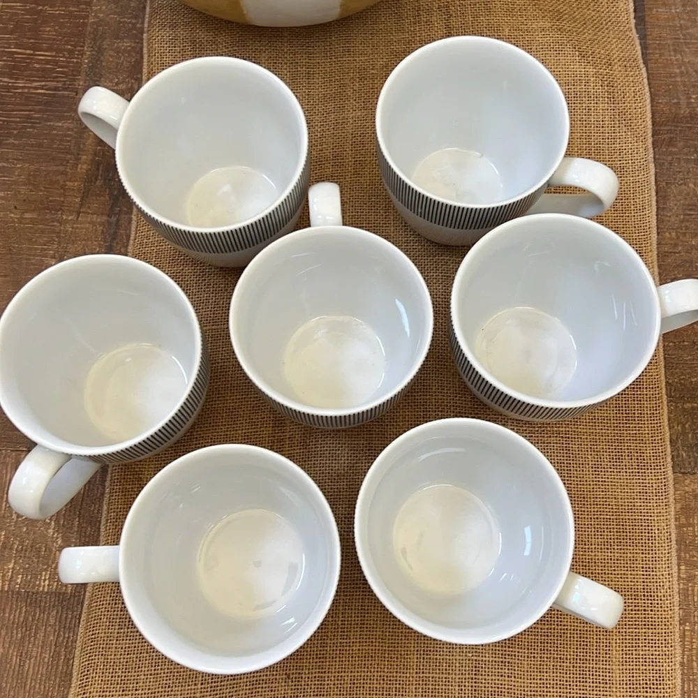 CRATE & BARREL Coffee Mugs